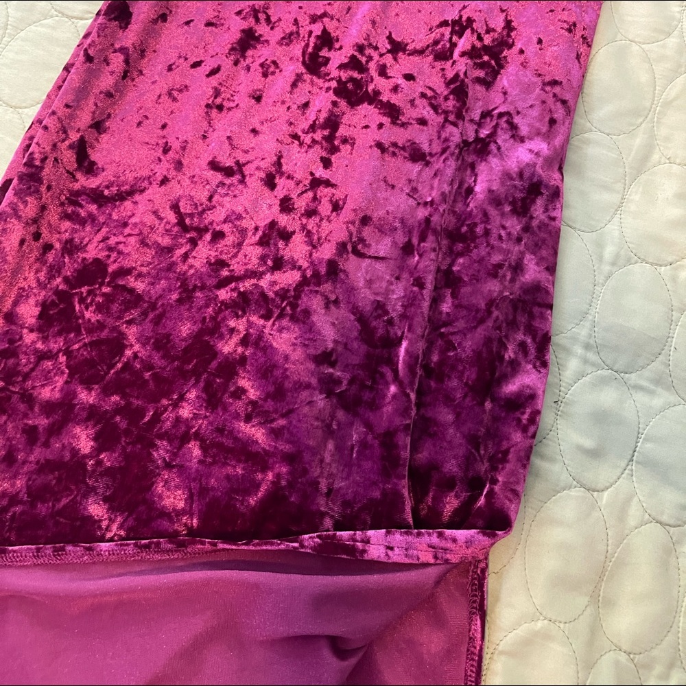 Mid velvet dress